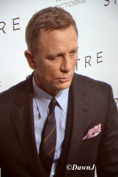 Daniel Craig - James Bond Avant-première à Paris French premiere in Paris